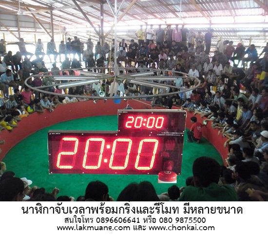 นาฬิกาจับเวลาชนไก่ นาฬิกาจับเวลาไก่ชน นาฬิกาจับเวลาต่อกริ่ง